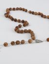 Rosary with large carved bead
