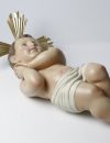 Clay statute of baby Jesus small - Size 2