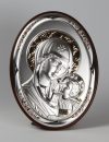 Eastern Virgin Mary oval icon