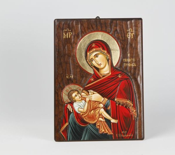 Virgin Mary breastfeeding icon 1