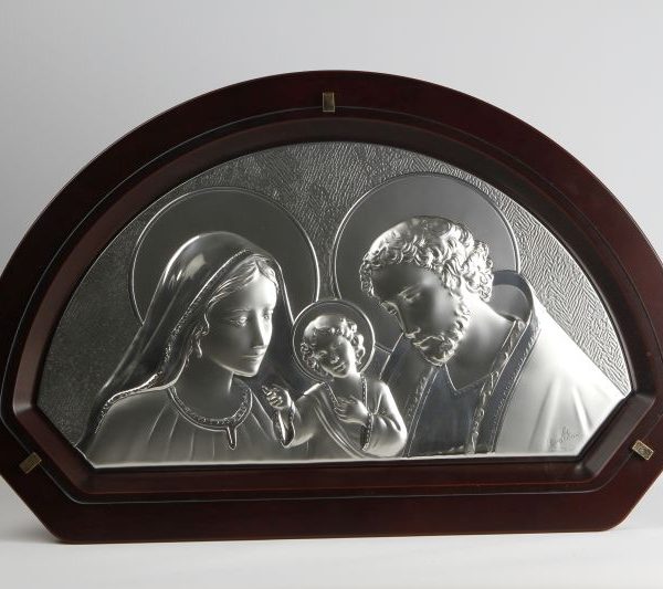 Half circle family icon glass 1