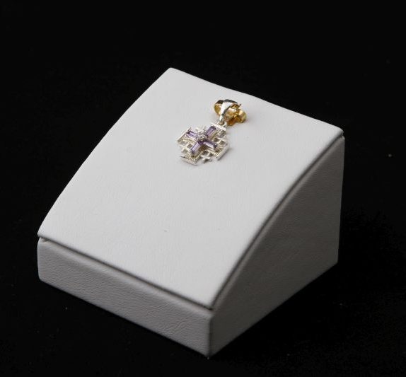 Amethyst Jerusalem Cross