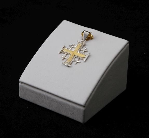 Gold plated Jerusalem Cross