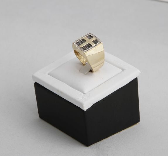 Jerusalem Cross Ring (y) - 14K