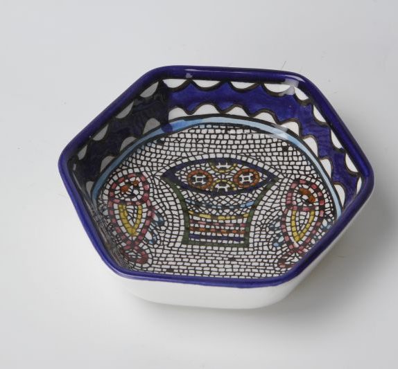 Hexagonal Tabgha bowl