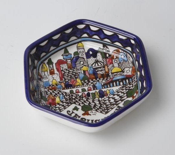 Hexagonal Jerusalem bowl 1