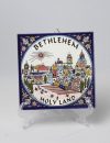 Square Bethlehem plate