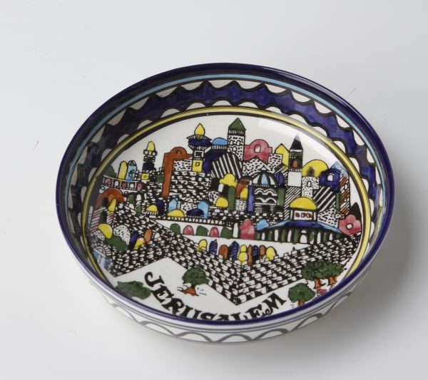 Round Jerusalem bowl 1