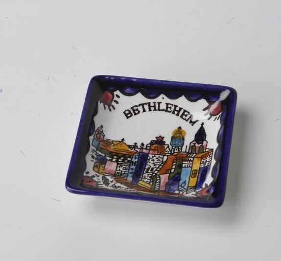 Square Bethlehem plate