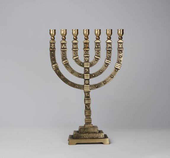 Round Menorah medium