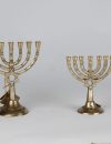 Round Menorah with David star (2 Sizes)