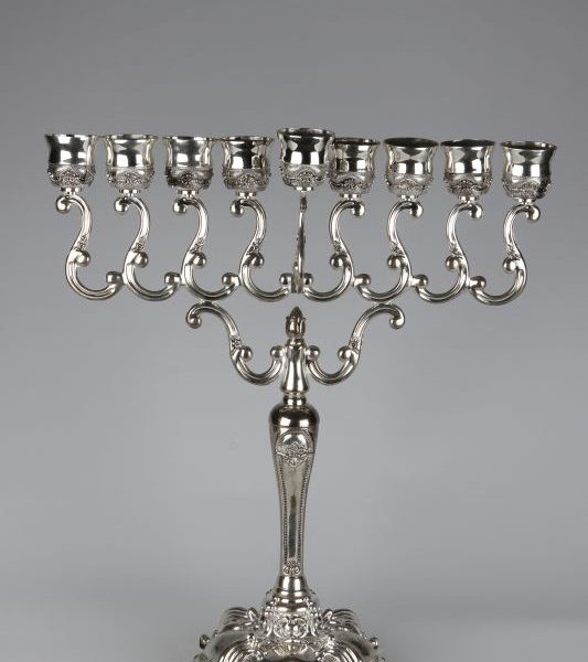 Silver hanukkah big 1