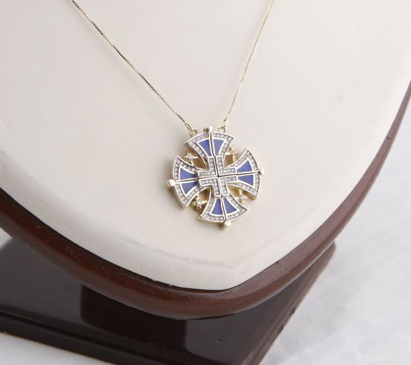 Diamond enamel blue 2 in 1 1