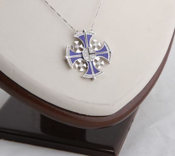 White Gold enamel 2 in 1 1