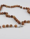 Rosary with large carved bead
