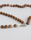 Rosary with large smooth bead