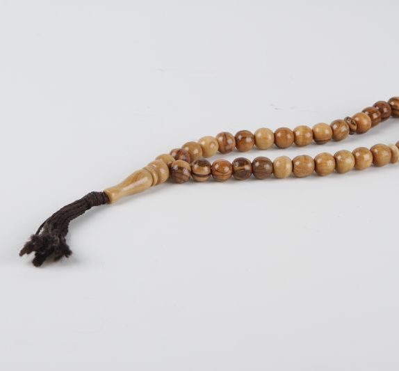 Islamic olive wood rosary