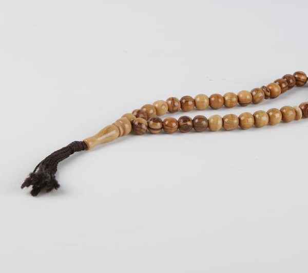 Islamic olive wood rosary 1