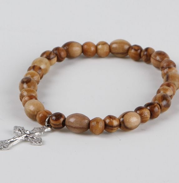 Bracelet with silver cross (normal)