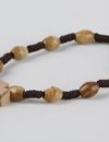 Olive wood hand rosary with string