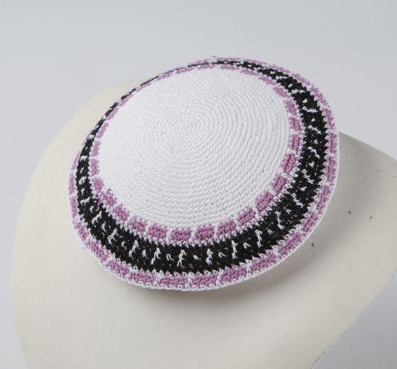 Embroidery kippah