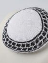 Embroidery kippah