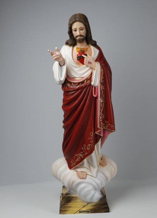 Clay statute of Jesus big (4 Sizes)