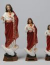 Clay statute of Jesus small - Size 3