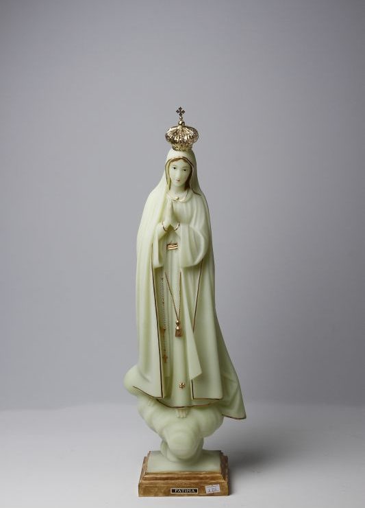 Clay statute of Virgin Mary phosphoric extra big (5 Sizes)