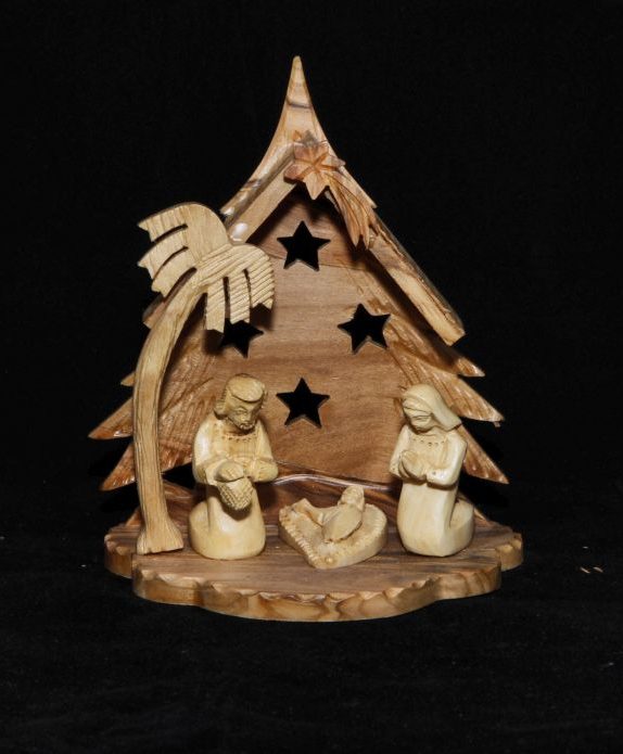 Zacharia small Holy family crib