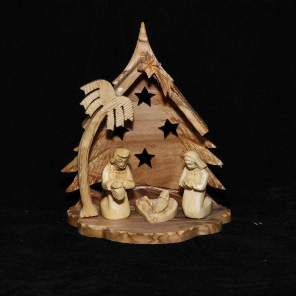 Zacharia small Holy family crib 1