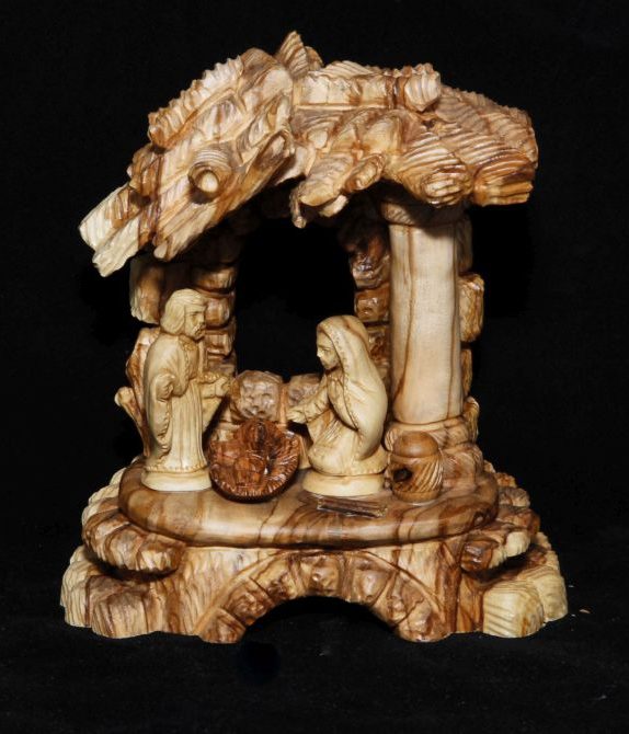 Zacharia Holy family crib small