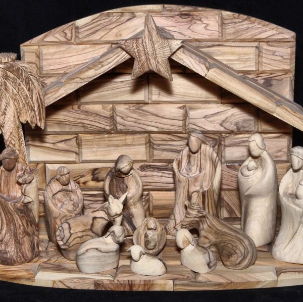 Natural nativity set 1