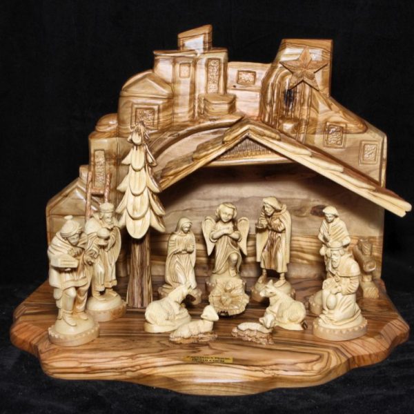 Zacharia artist made nativity small 1